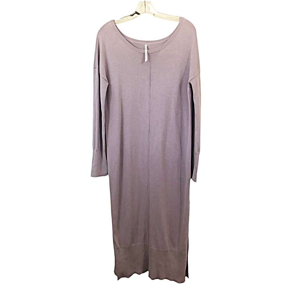 Paper Label Alexandria Side Split Tunic Knit Long Sleeve  Dress Size Size S